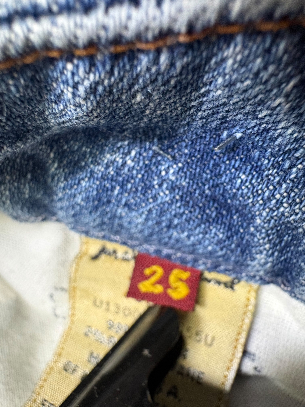 Low Rise 7 For All Mankind Light Blue Bootcut Jeans - Picture 6 of 7